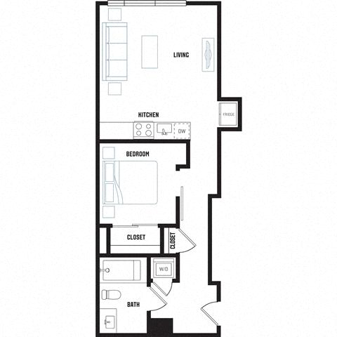 Floor plan layout diagram for A3